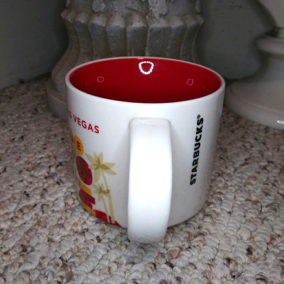 Starbucks 2014 Las Vegas Retro Gambling Cityscape Design You Are Here Mug - Picture 2 of 7